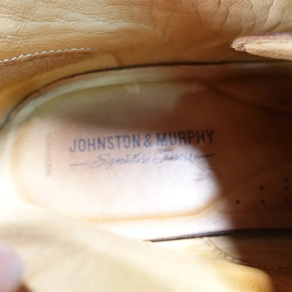 Johnston & Murphy‎ Brown Leather Signature Series Chukka Boots 20-9796 Size 11